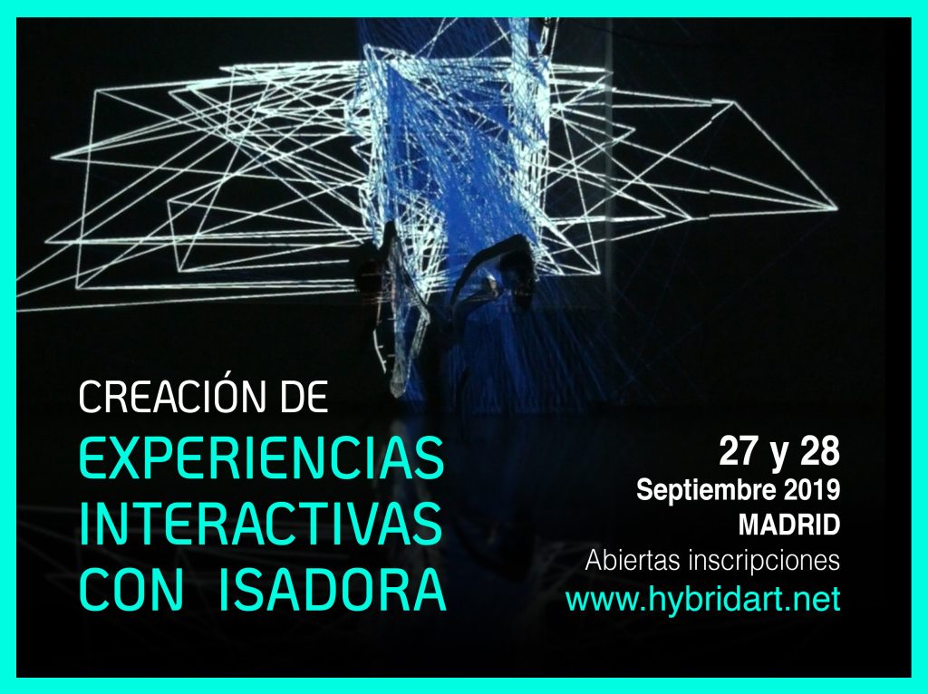 Taller de creación de instalaciones interactivas en Madrid
