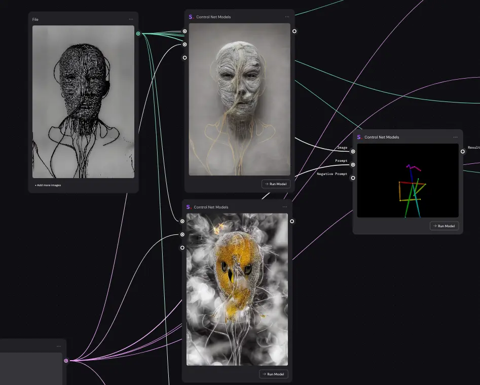 Pensar con flujos: De la caja negra a la infraestructura crítica en el arte con IA